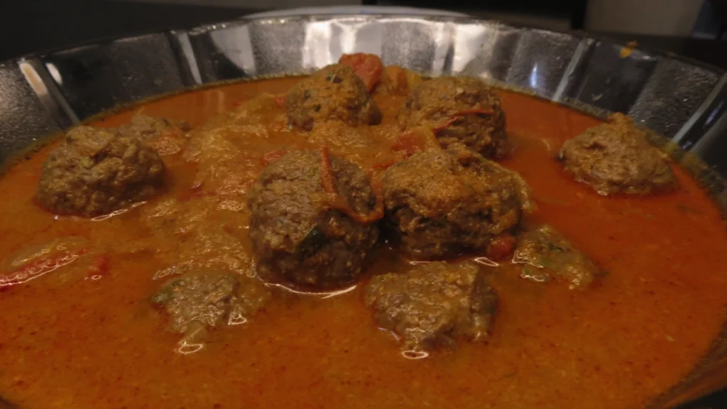 Anglo Indian Ball Curry